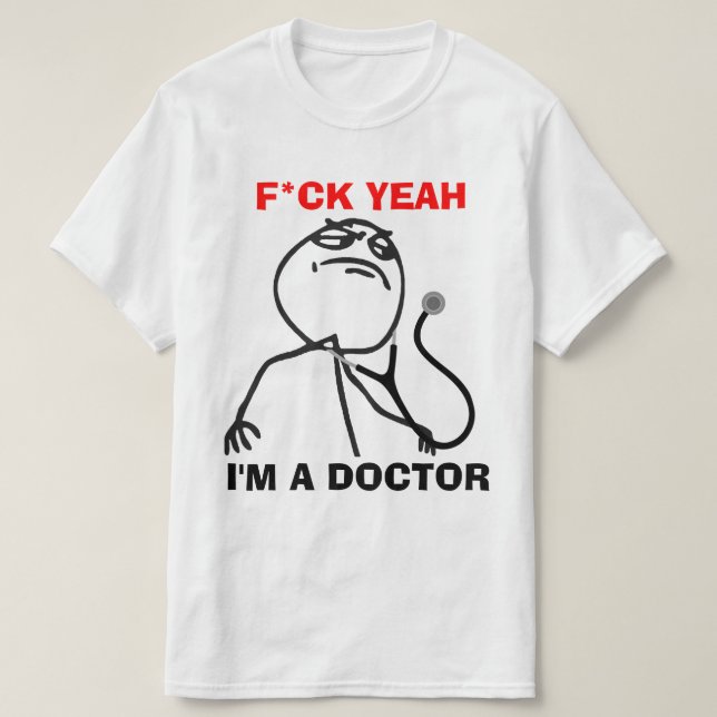 Camiseta Soy médico (Diseño del anverso)