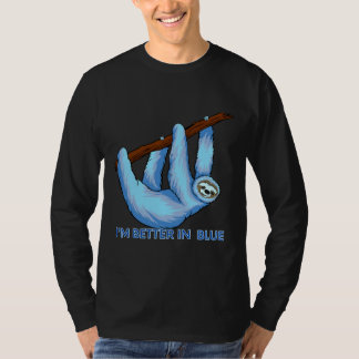 Camiseta Soy Mejor En Blue Sloth