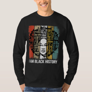 Camiseta Soy Mes de Historia Negra Mujeres Africanas Chicas