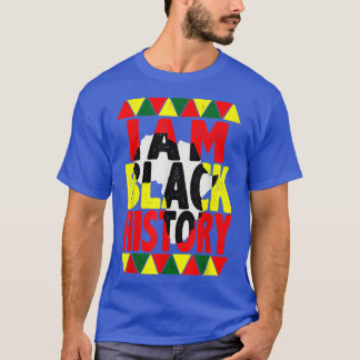 Camiseta Soy Mes de Historia Negra Orgullo Africano America