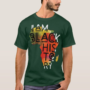 Camiseta Soy Mes de Historia Negra Reina Negra Mujeres Negr