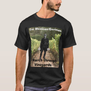 Camiseta Soy mexicano/alemán