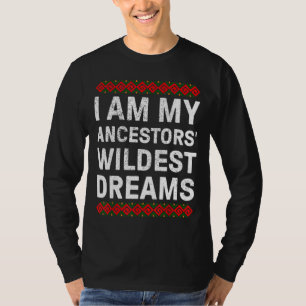 Camiseta Soy mi Ancestor Wildest Dream Black History Mont