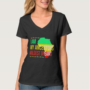 Camiseta Soy mi Ancestor Wildest Dream Black History Mont