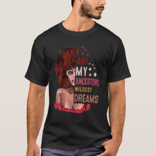 Camiseta Soy mi Ancestores Soñadores Salvajes Chicas Junita