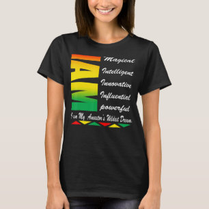 Camiseta Soy mi Ancestores Wildest Dreams Black History Mon