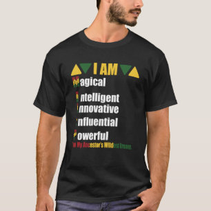 Camiseta Soy mi Ancestors Wildest Dreams Black History Mon