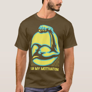 Camiseta Soy Mi Gimnasio De Cita Motivativa Para El Trabajo