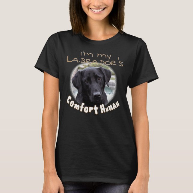 Camiseta Soy Mi Labrador Recuperador De Fútbol Humano Confo (Anverso)