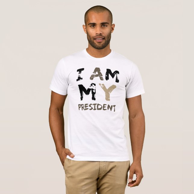 Camiseta Soy mi presidente (Anverso completo)