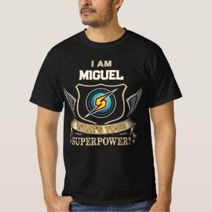 Camiseta Soy MIGUEL ¿Cuál es tu superpoder