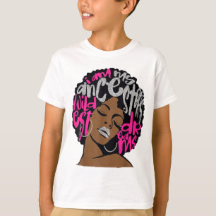 Camiseta Soy Mis Ancestros Soñan Bubblegum Afro B Rosado Ca