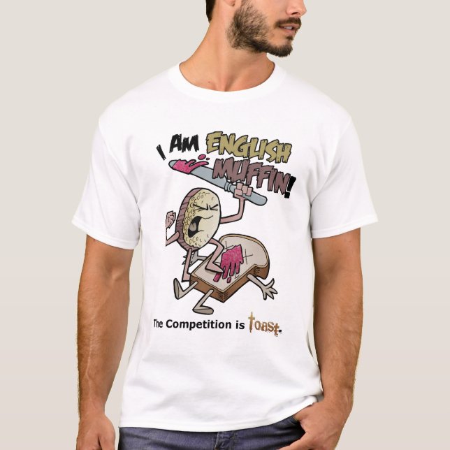 Camiseta ¡Soy mollete inglés! (Anverso)
