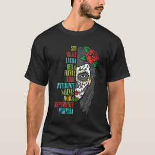 Camiseta Soy mujer latina con azucar cinco de mayo