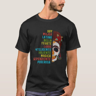 Camiseta Soy mujer latina con azucar cinco de mayo
