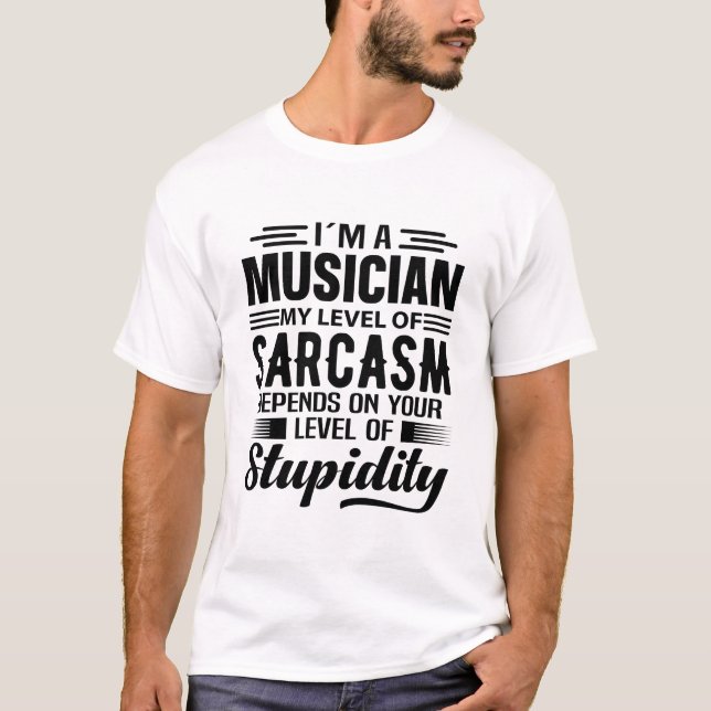 Camiseta Soy músico (Anverso)