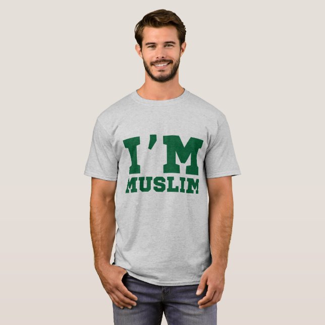 Camiseta Soy musulmana, camiseta de tumblr, camisa (Anverso completo)