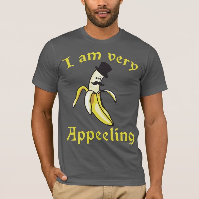 Camiseta Soy muy atractivo - Banana Pun (Anverso)