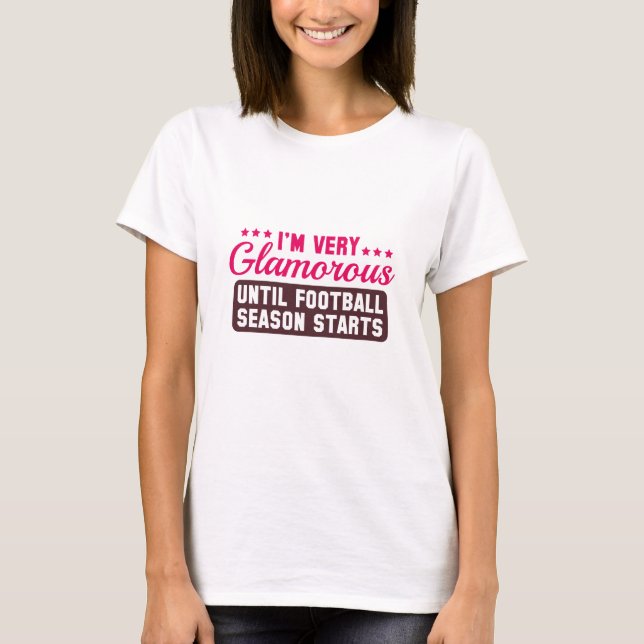 Camiseta Soy muy glamuroso (Anverso)