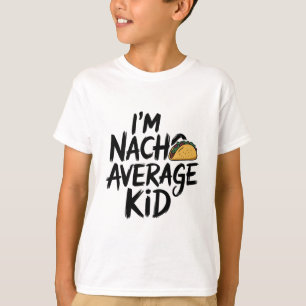 Camiseta Soy nacho promedio chico