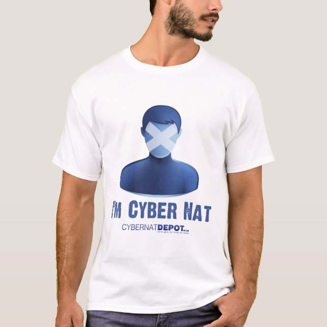 Camiseta Soy nacional cibernético (Anverso)