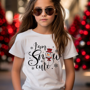Camiseta Soy Navidades de Chicas de nieve vacacionando con 