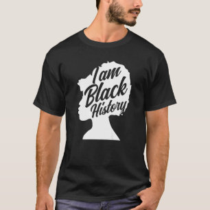 Camiseta Soy negra historia afroamericana afroamericana