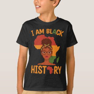 Camiseta Soy negra historia madre, día 11 de junio independ