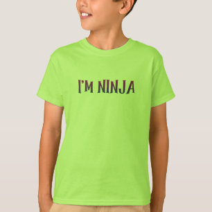 Camiseta Soy Ninja, orgulloso tierno guerrero