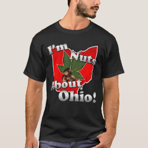 Camiseta Soy Nuts sobre Ohio, nuez divertida del castaño d