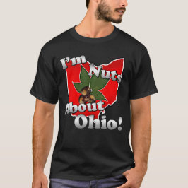 Camiseta Soy Nuts sobre Ohio, nuez divertida del castaño de
