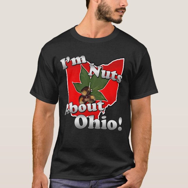 Camiseta Soy Nuts sobre Ohio, nuez divertida del castaño de (Anverso)