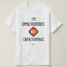Soy omnívoro no carnívoro