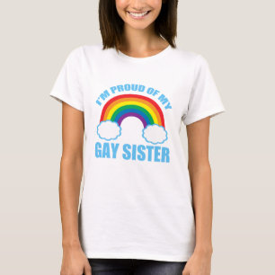 Camiseta Soy orgulloso de mi hermana gay