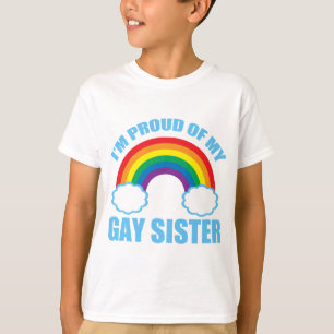 Camiseta Soy orgulloso de mi hermana gay