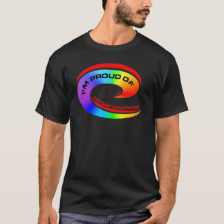 Camiseta Soy orgulloso de mi hija gay