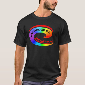 Camiseta Soy orgulloso de mi hijo gay