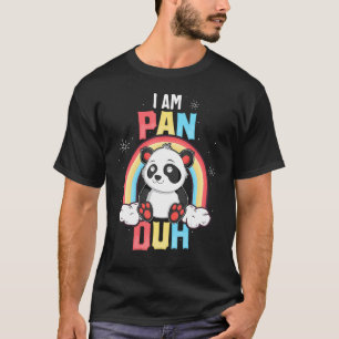 Camiseta Soy Pan Duh Panda Pansexual Orgullo arcoiris Lgbt