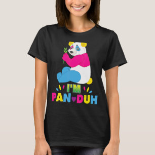 Camiseta Soy Pan Duh Pansexual Panda Rainbow Lgbt Pride Gay