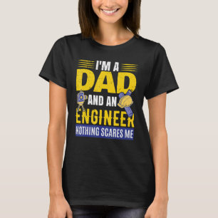 Camiseta Soy papá e ingeniero en ingeniería civil