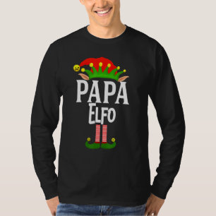Camiseta Soy Papa Elfo Grupo Familiar Elf En Español