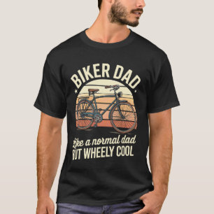Camiseta Soy Papá Motero Día del Padre Wheely Cooler bicicl