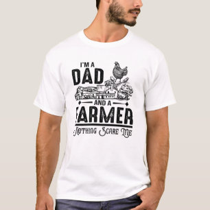 Camiseta Soy papá y agricultor Agricultura
