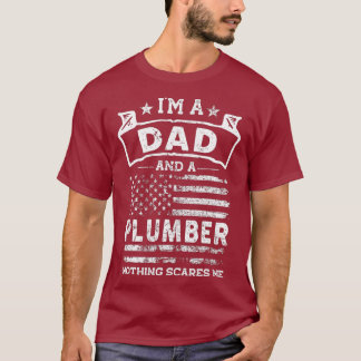 Camiseta Soy papá y padres divertidos de plomo Día 4 de