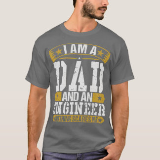 Camiseta Soy Papá Y Un Ingeniero