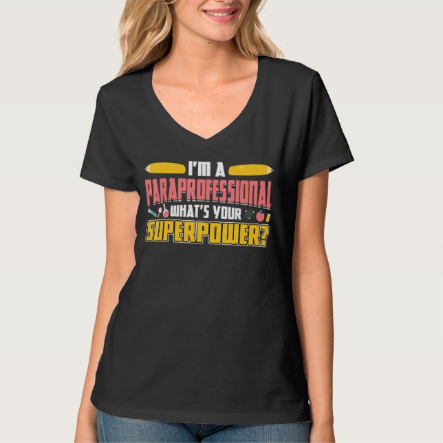 Camiseta Soy Paraprofesional (Anverso)