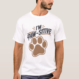 Camiseta Soy paw-sitive