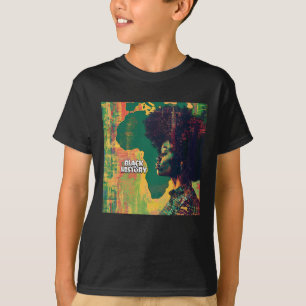 Camiseta Soy Pegatina de Historia Negra