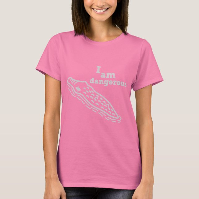 Camiseta Soy peligroso (Anverso)