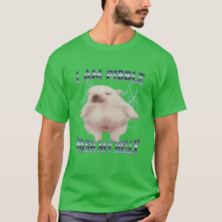 Camiseta Soy Pibble Lava Mi Barriga Perro Divertido Limpia